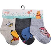 Wholesale - 6pk WINNIE THE POOH THE WOOD CREW SOCKS SIZE 6-12m C/P 12, UPC: 193159172176
